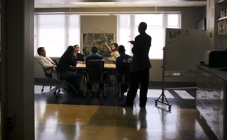 After 15 years in the classroom, Solomon says she can't imagine doing anything else. "I just love teaching. I just love it so much."