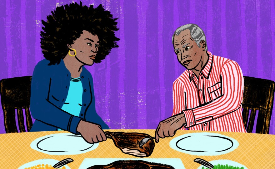 Family tensions can bubble to the surface during the holidays, especially after a divisive election.