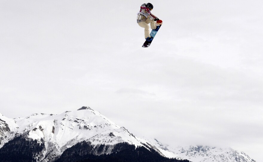 NBC replayed Jamie Anderson's win in the Snowboard Slopestyle at least twice. One viewer wonders if the network's announcers use the time delay to hone their broadcast.