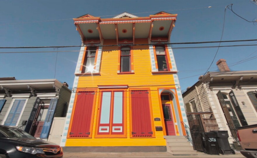 The unique character of U.S. cities is celebrated in ONE DAY IN THE AMERICAN CITY, as shown here with vibrant colors and architecture from New Orleans.