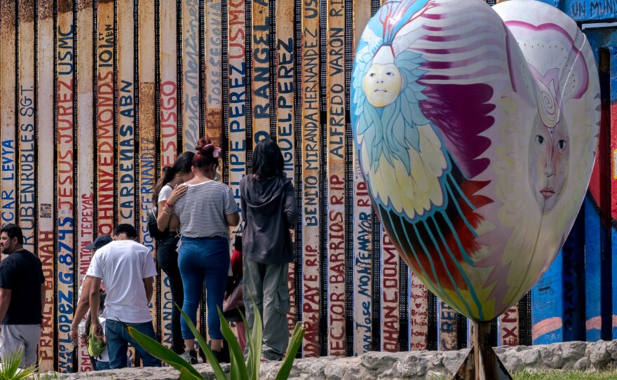 Border Wall Fence Tijuana