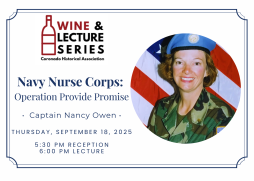 Wine &amp; Lecture: Navy Nurse Corps