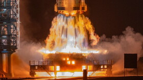 The Shenzhou-23 manned mission launches from the Jiuquan Satellite Launch Center in Jiuquan, northwestern China on Sunday, May 24, 2026.