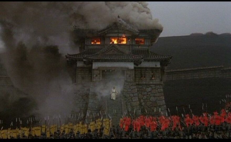 After order falls away there is chaos in "Ran"