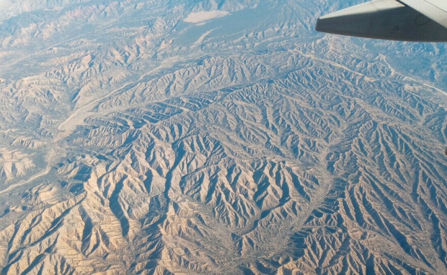 Groovy erosion in the mountains.