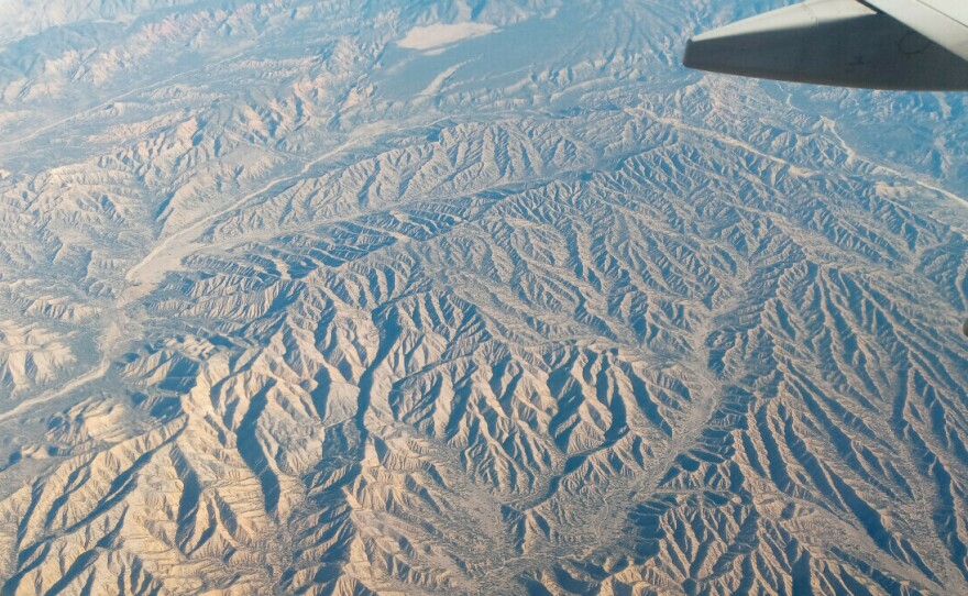 Groovy erosion in the mountains.