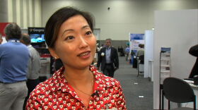 UCSD researcher Shirley Meng talks about the future of batteries on Oct. 15, 2015.