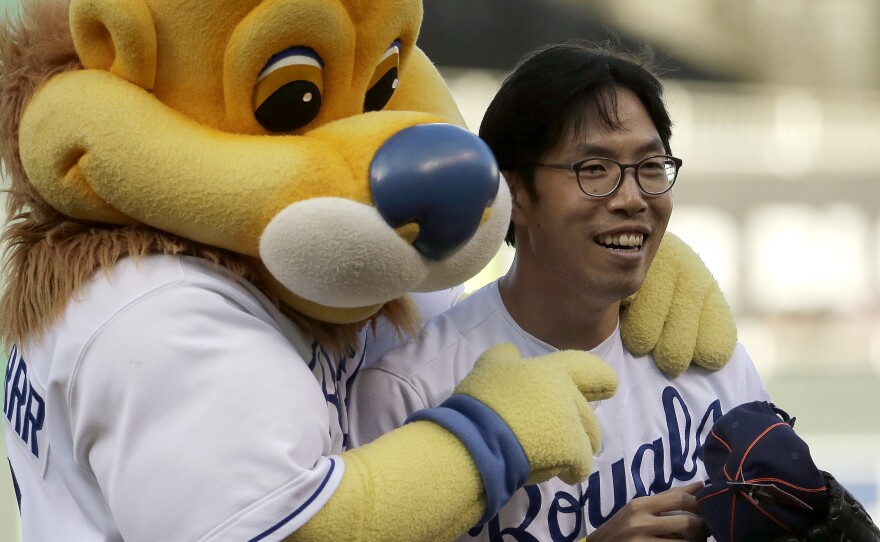 SungWoo Lee is a fan of the Kansas City Royals who has become a fan favorite.