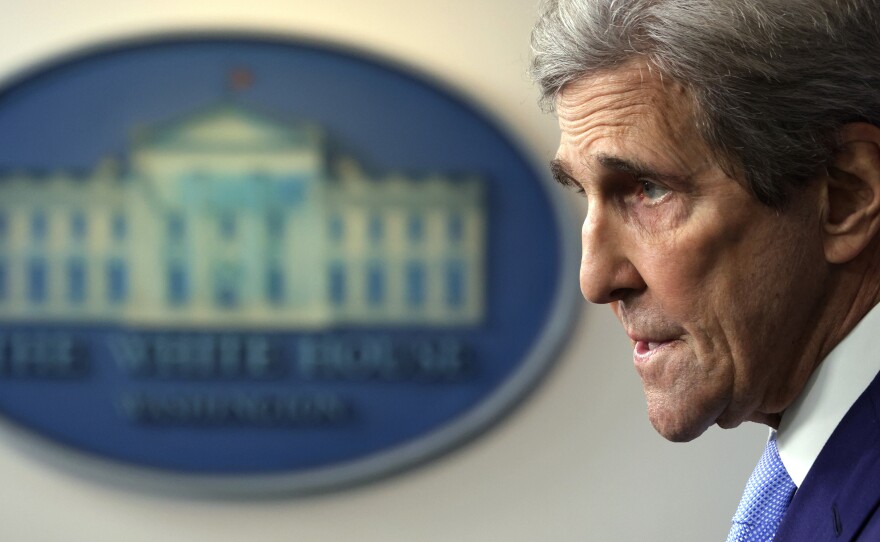 Special Presidential Envoy for Climate John Kerry tells NPR that the U.S., China and other major emitters aren't doing enough to stem climate change.