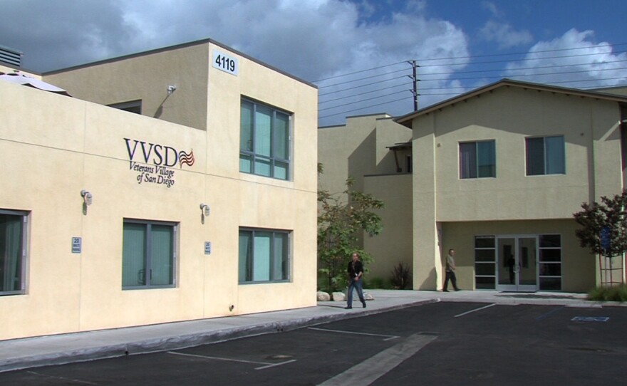 The Veterans Village of San Diego, where Governor Jerry Brown signed the Veterans Housing and Homeless Prevention Act on Thursday, October 10, 2013.