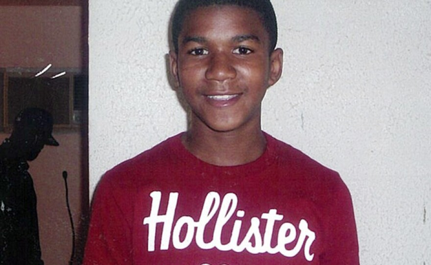 Trayvon Martin as a young boy. On Friday, Gawker published an image, previously circulated by MSNBC, of his body taken shortly after he was shot and killed.