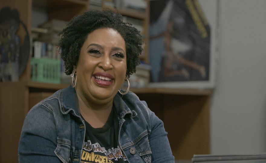 DJ and curator, Melissa "DJ Soul Sister" Weber.