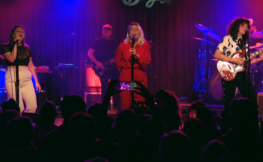 Joseph performs live at the Belly Up Tavern.