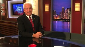  Republican Gubernatorial Candidate John Cox poses for a photo in the KPBS studio, Oct. 12, 2018.