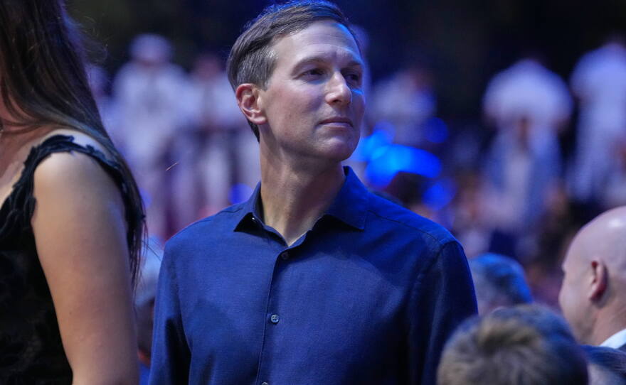 U.S. negotiator Jared Kushner, pictured in June, held a rare meeting with Hamas in Egypt, in a push to make progress on the stalled Gaza ceasefire plan.