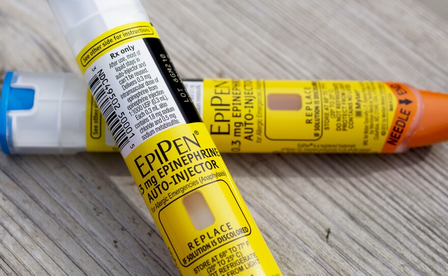 Mylan, the maker of EpiPen, says it will sell a generic version for $300 for a two-pack, a price that consumer advocates say is still too high. The device is used to treat severe allergic reactions.