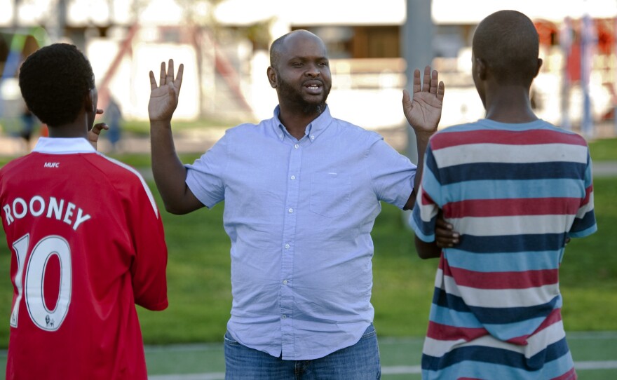 Ahmed Ismail, a soccer coach, runs the West Bank Athletic Club in Minneapolis. His players practice near a large Somali community where young people have been recruited to fight in overseas conflicts.