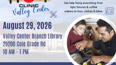 San Diego Fixit Clinic in Valley Center