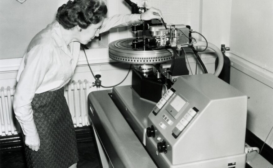 Historic archival footage from Abbey Road Studios of Beatles fame.