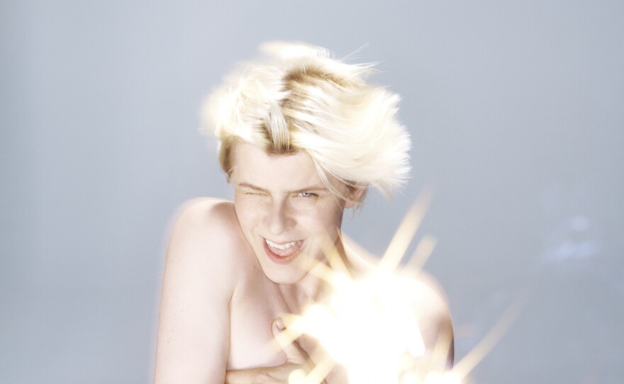 "I always felt like there's this drag aspect to performing a female role," Robyn says. "It was so claustrophobic for me when I was younger but now it feels interesting to play with."