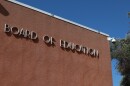 The San Diego Unified School District's Eugene Brucker Education Center, photographed on Aug. 30, 2024.