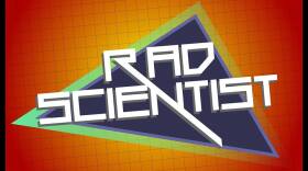The Rad Science podcast logo is shown in this image. 