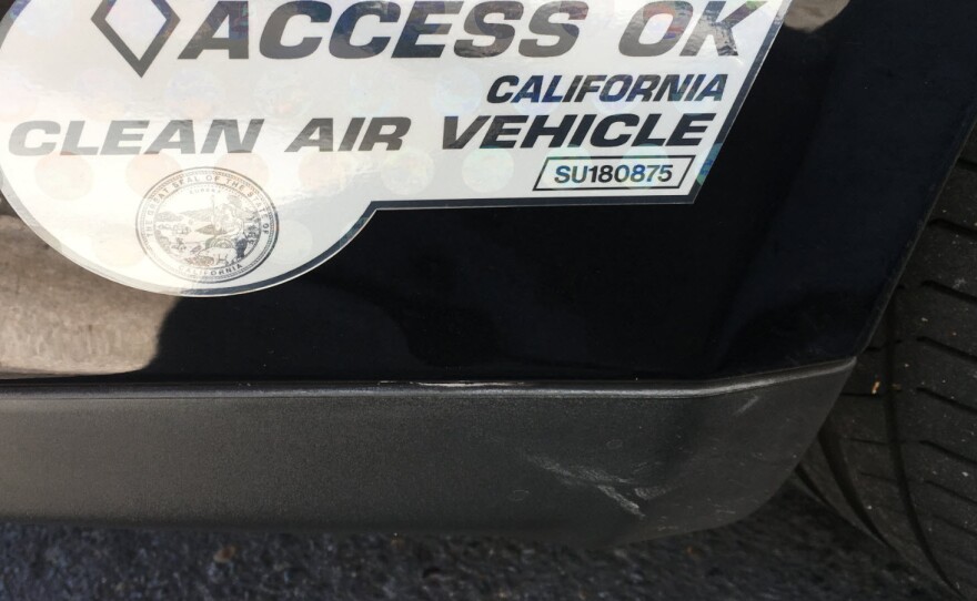 220K California Drivers Set To Lose HOV Decals In January KPBS Public Media