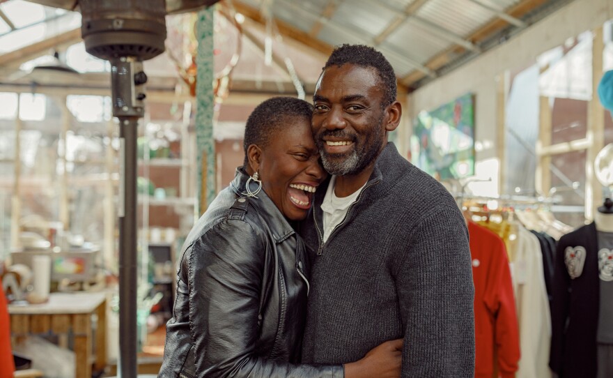 Khadija Tudor co-owns the Life Wellness Center with her partner Ade Collman.