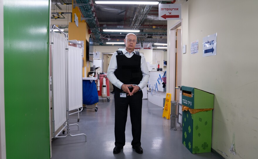 Dr. Masad Barhoum is the director of Galilee Medical Center in Nahariya.