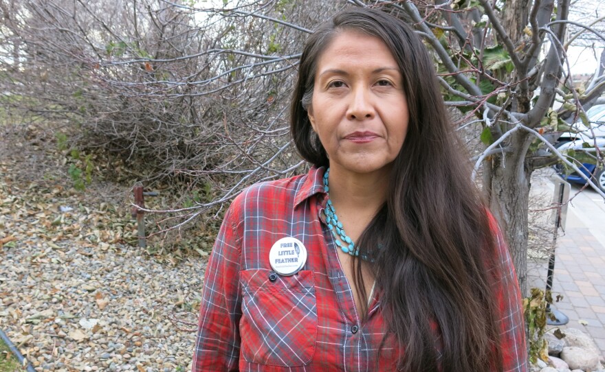 Leoyla Cowboy was among the many indigenous people from around the world who came to North Dakota to participate in the Dakota Access Pipeline protests.