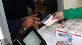 Mailing a package via parcel post.