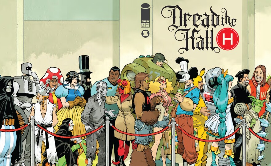 Chris Ryall will preview "Dread the Hall H" comic at his Comic-Con panel.