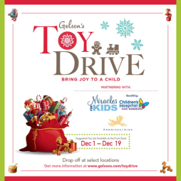 Gelson’s Annual Holiday Toy Drive
