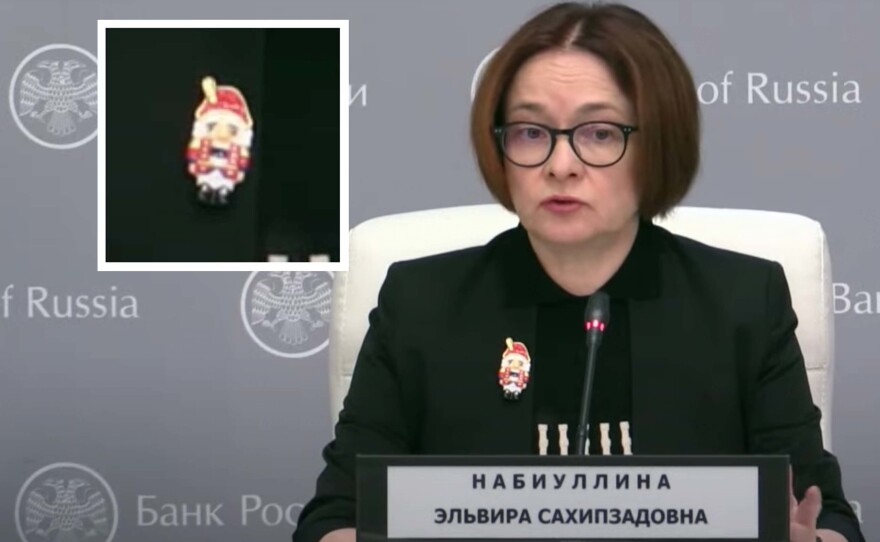 Elvira Nabiullina in December 2021