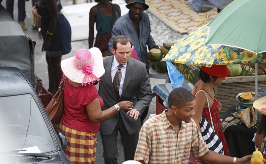 Ben Miller as DI Richard Poole on the tiny paradise island of Saint-Marie.