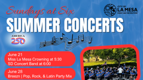 Sundays at Six Summer Concerts