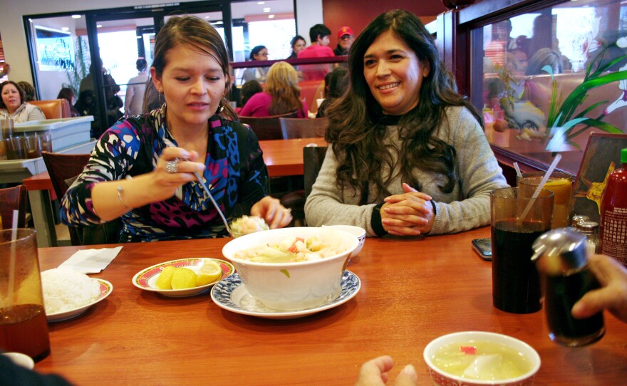 Every couple of weeks, the Salcedo family travels more than an hour from Yuma, Ariz., to dine at Fortune Garden in El Centro, Calif., just north of the border with Mexico.