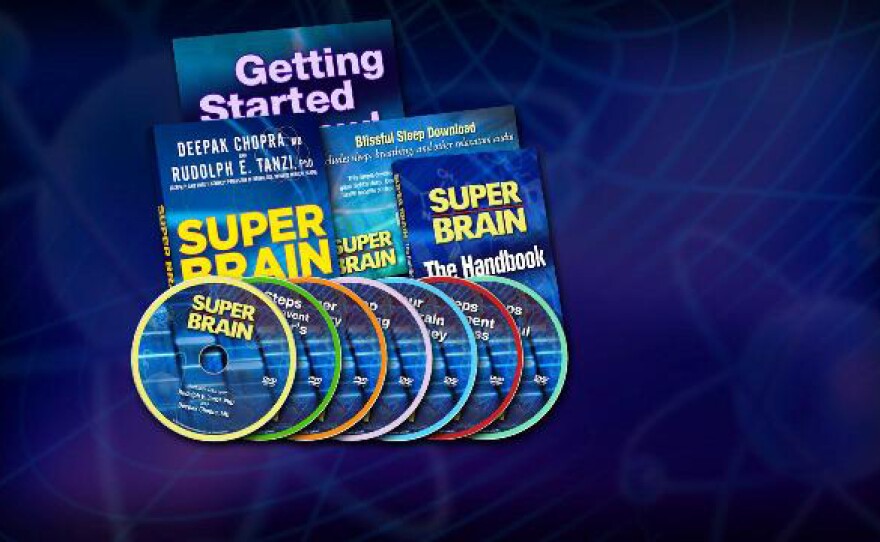 Give at the $144 level during our membership campaign and receive this multimedia learning system including a 3-book set that will give you more science about the secrets to enjoying a SUPER BRAIN; a 7-DVD library with programs to help you manage your weight, anxiety and fears, learn the latest about Alzheimer’s and more; and a digital download app to help you get a better night’s sleep. This gift also includes enrollment in the myKPBS Savers Club plus additional online access to more than 130,000 merchant offers and printable coupons, as well as a KPBS License Plate Frame (if you're a new member).