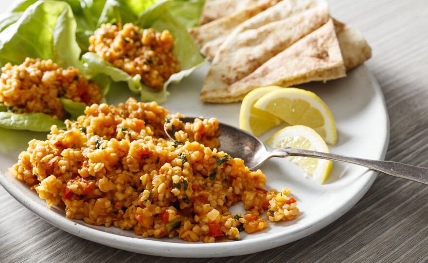 Red Lentil Kibbeh