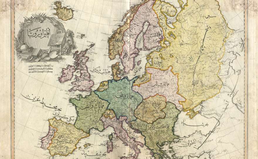 When reference librarian Anders Kvernberg posted a different page from this atlas on Reddit, neither he nor any of the commenters knew just how rare the book was.