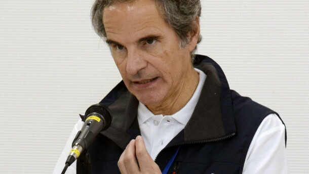 International Atomic Energy Agency Director General Rafael Grossi speaks during a news conference at Fukushima Daiichi nuclear power plant in Okuma, Fukushima pferfecture, Japan Wednesday, June 24, 2026.