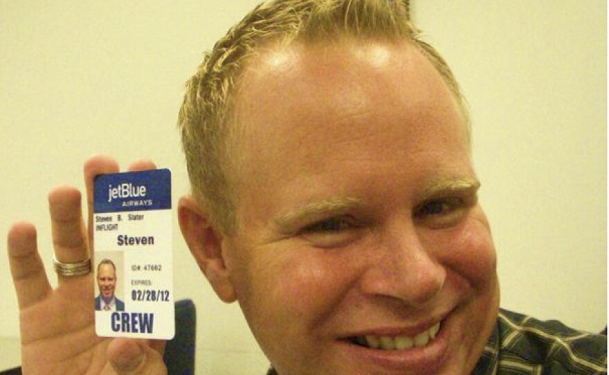 A MySpace screen grab of Steven Slater.