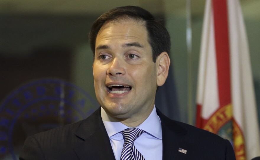 Sen. Marco Rubio, R-Fla., again won his party's nomination in the key Florida Senate race.