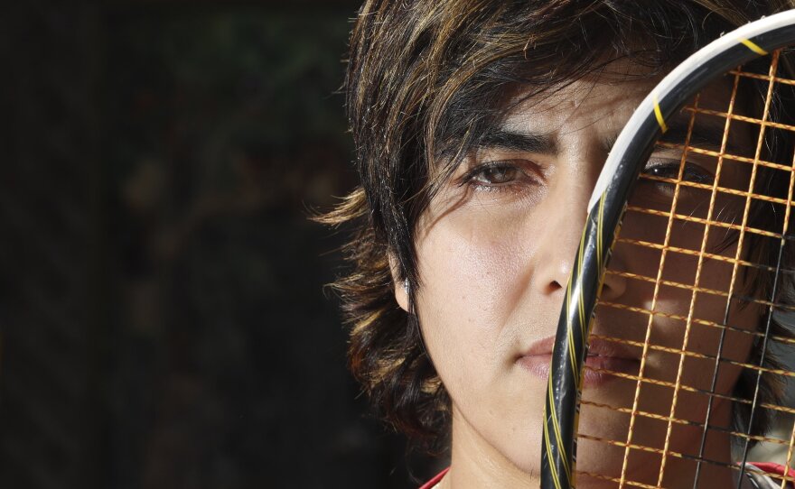 Maria Toorpakai, a top squash player from Pakistan, is the star of a PBS documentary airing on July 23.