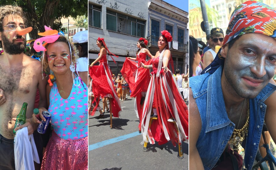 Serious carnival performers - the ones you see in seven-inch heels and glorious costumes on TV - say they prepare with strict diets, intensive training and by glugging down plenty of water beforehand.