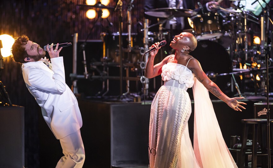 Ben Platt and Cynthia Erivo.