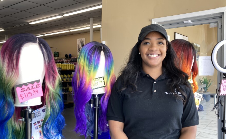 Tiaudra Artis is the general manager at Monica's in York, which her mother owns.
