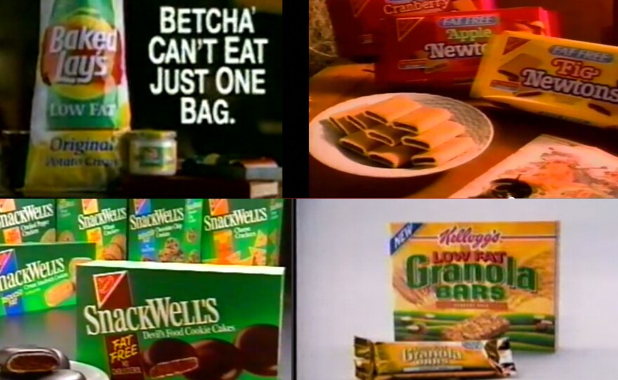 The 1990s were rife with low-fat packaged snacks, from potato chips to cookies.