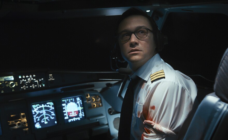 Joseph Gordon-Levitt stars in the thriller "7500" now streaming on Amazon.