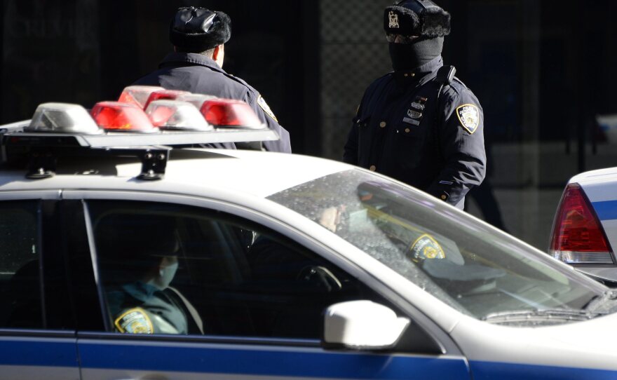 There's been a sharp decline in the number of arrests and tickets and summonses issued in New York City. Police sometimes use work slowdowns to show dissatisfaction with policies, workloads or contract disputes.